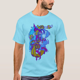 T-shirt Graffiti américain