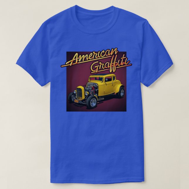 T-shirt Graffiti américain les années 70 films classiques (Design devant)