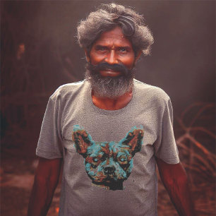 T-shirt Graffiti Chien