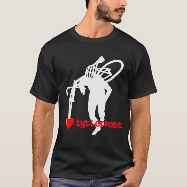 T-shirt Graffiti croisé d'homme (Devant)