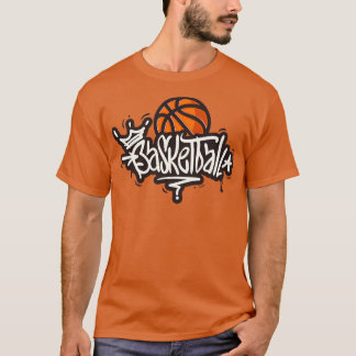 T-shirt Graffiti de basket-ball
