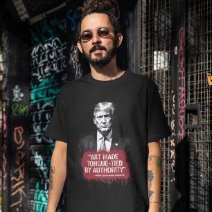 T-shirt Graffiti de Shakespeare (Citation de Shakespeare)