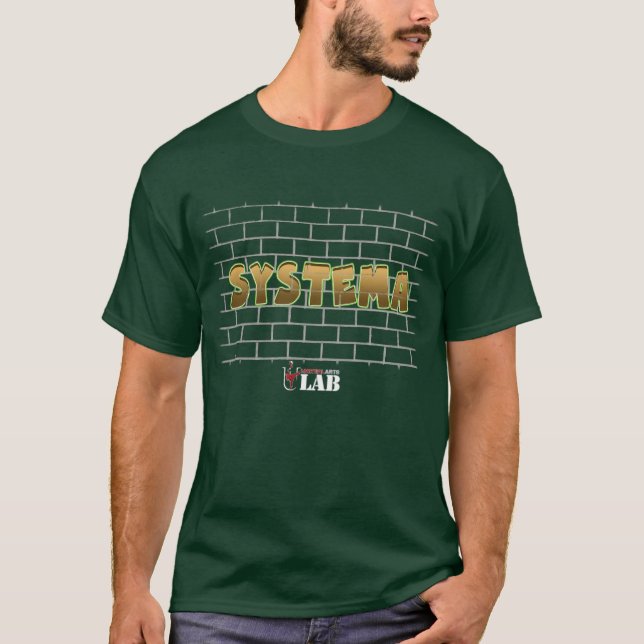 T-shirt Graffiti de Systema (Devant)