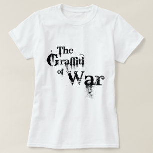 T-shirt Graffiti d'habillement de logo de guerre