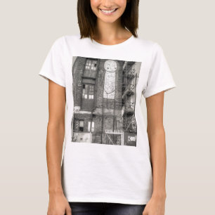 T-shirt Graffiti d'homme de Stik, Shoreditch Londres