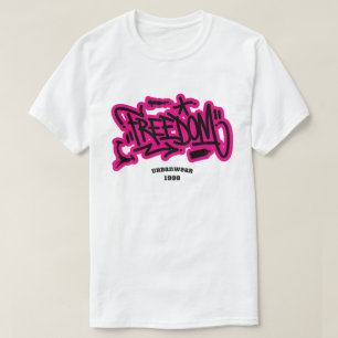 T-shirt Graffiti Freedom