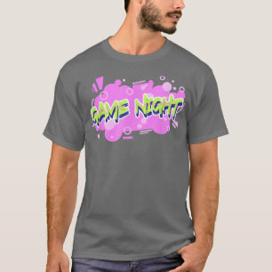 T-shirt Graffiti Fun Game Nuit