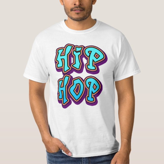 T-shirt Graffiti Hip hop (Devant)