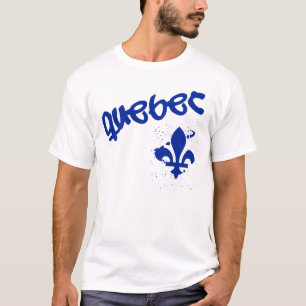 T-shirt Graffiti Québec