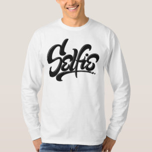 T-shirt Graffiti Selfie Street Art Lettres