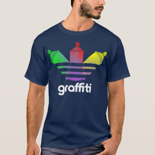 T-shirt Graffiti Spray Can Art
