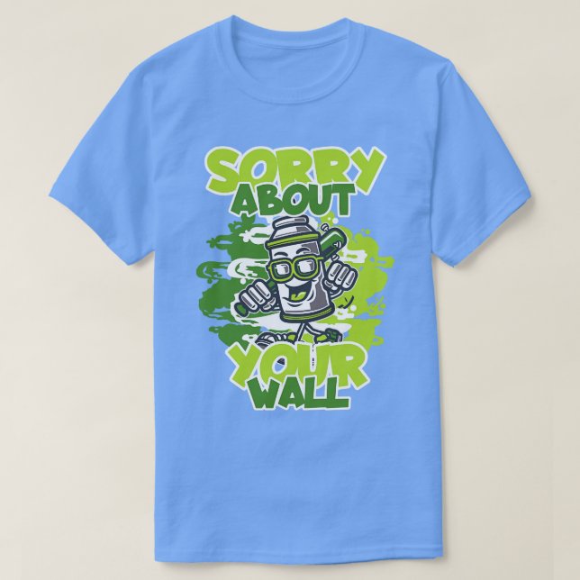 T-shirt Graffiti Sprayer Artiste artistique (Design devant)
