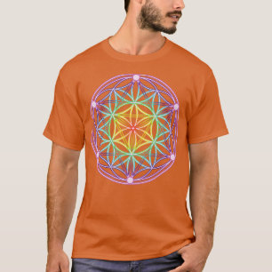 T-shirt Graine de vie arc-en-ciel