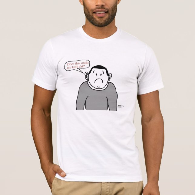 T-shirt Graisse - Homme de dessin - Chemise (Devant)