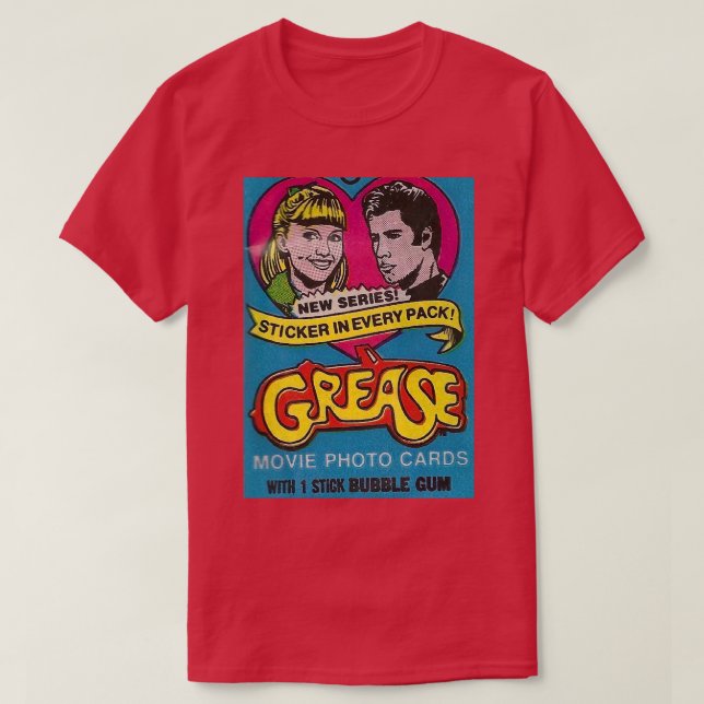 T-shirt Graisse vintage (Design devant)