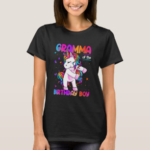 T-shirt Gramma de la fête d'anniversaire garçon jumelé fam