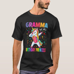 T-shirt Gramme de la Princesse Anniversaire Dabbing Unico