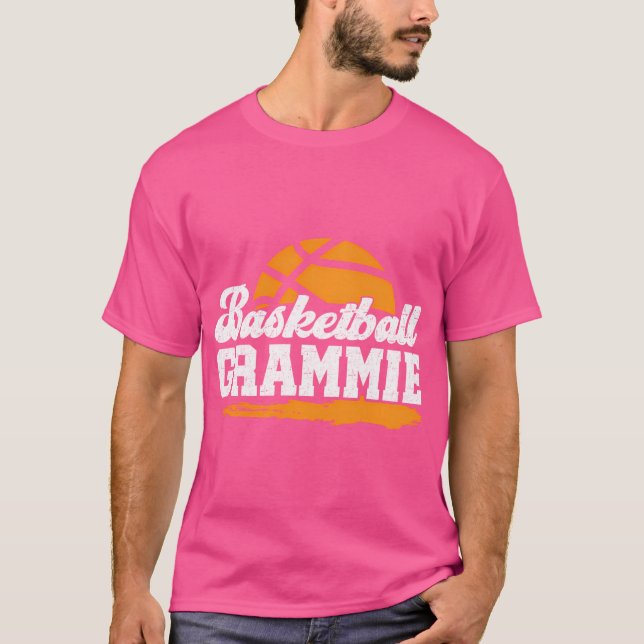 T-shirt Grammie De Basket-Ball Grammie De Grand-Mère D'Un  (Devant)