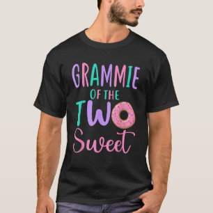 T-shirt Grammie des deux grand-mère douces 2e fille annive