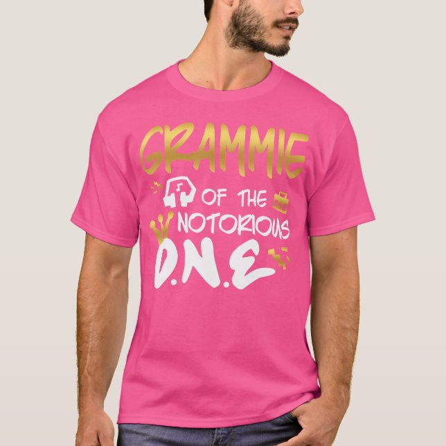 T-shirt Grammie Du Célèbre Un Vieux École 1Er Hip Ho (Devant)