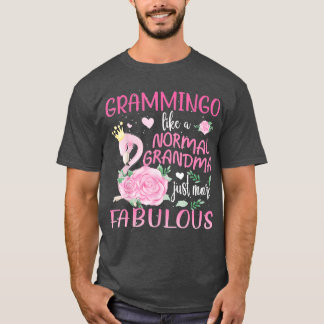 T-shirt Grammingo comme un grand Flamant rose normal