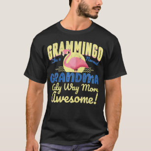 T-shirt Grammingo Femme De Grand-Mère Des Petits-Enfants G