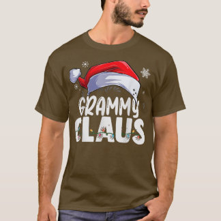 T-shirt Grammy Claus Xmas Famille Correspondant Grand-mère