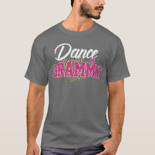 T-shirt Grammy de danse Léopard Drôle de danse Grammy Mère