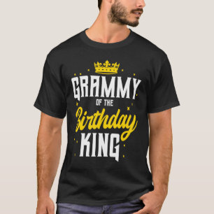 T-shirt Grammy de l'anniversaire King Party Anniversaire d