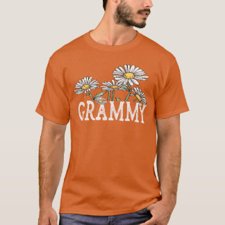 T-shirt Grammy Floral Chamomile Design Mothers Day Gifts G