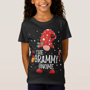 T-Shirt Grammy Gnome Matching Famille Gnome de Noël P