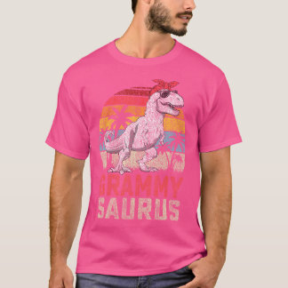 T-shirt Grammysaurus T Rex Dinosaur Grammy Saurus Mère