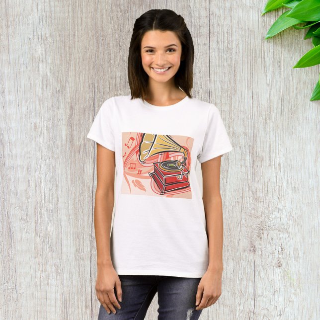 T-shirt Gramophone vintage (Créateur téléchargé)