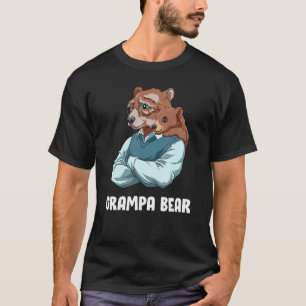 T-shirt Grampa Bear Et Bébé Grand-Père Petite-Fille G