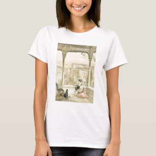 T-shirt Granada (Alhambra), plate 9 from 'Sketches of Spai