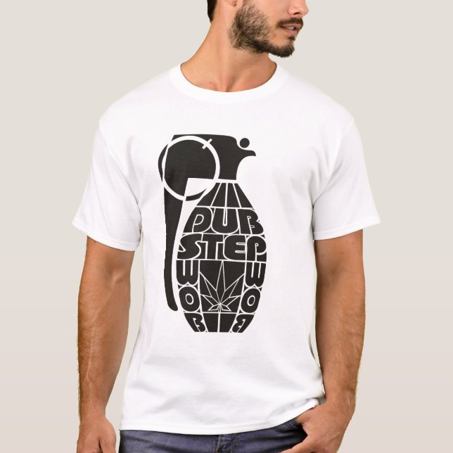 T-shirt granade de dubstep (Devant)