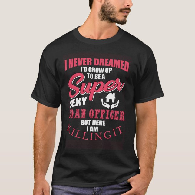 T-shirt Grand Agent de prêt Vêtements Immobilier secteur d (Devant)