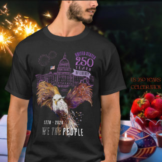 T-shirt Grand Aigle États-Unis 250 Ans de Liberté Nous Le