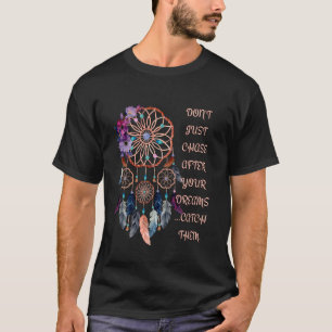 T-shirt grand attrape-rêves, attrape-rêves inspirant pour