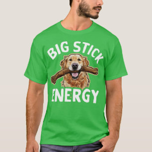T-shirt Grand bâton Energy Golden Retriever