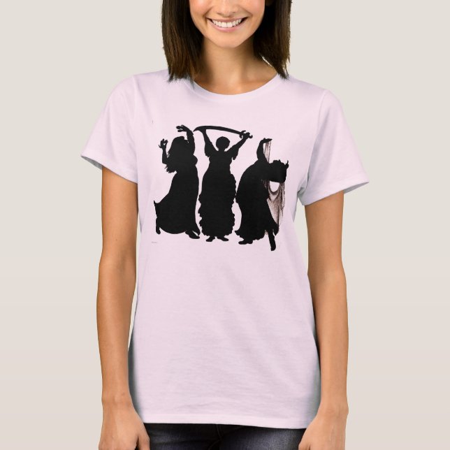 T-shirt Grand, beau Bellydancers (Devant)