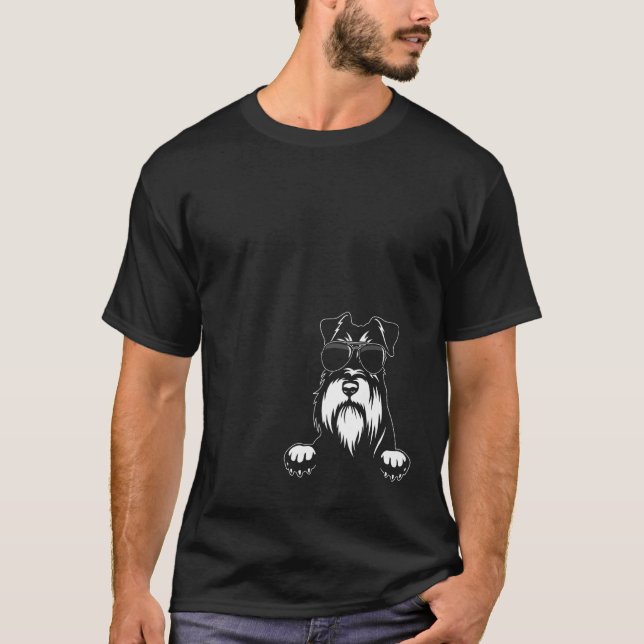 T-shirt Grand cadeau pour Noël Très cool Miniature Schna (Devant)