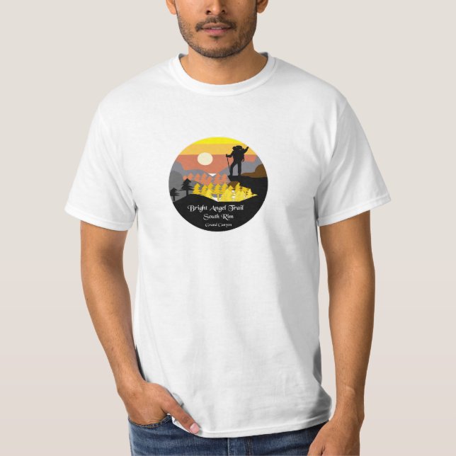 T-shirt Grand canyon de Bright Angel Trail (Devant)