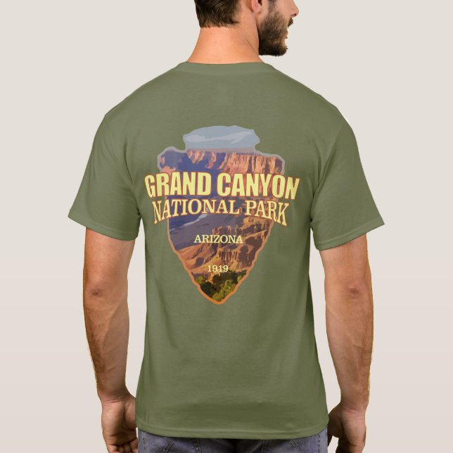 T-shirt Grand Canyon NP (flèche) (Dos)