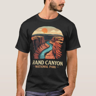 T-shirt Grand Canyon Randonnée Tee Arizona National Park