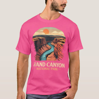 T-shirt Grand Canyon Randonnée Tee Arizona National Park