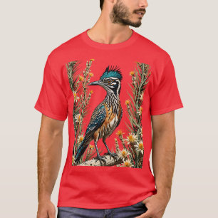 T-shirt Grand Chemin Entouré De Fleur De Yucca Nouveau