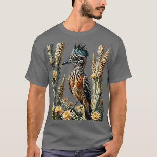 T-shirt Grand Chemin Entouré De Fleur De Yucca Nouveau
