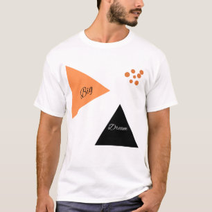T-shirt GRAND Citation Motivationnelle RÊVE Graphique T-sh