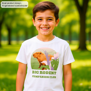 T-shirt Grand Club de Compagnons Rongeurs Capybara